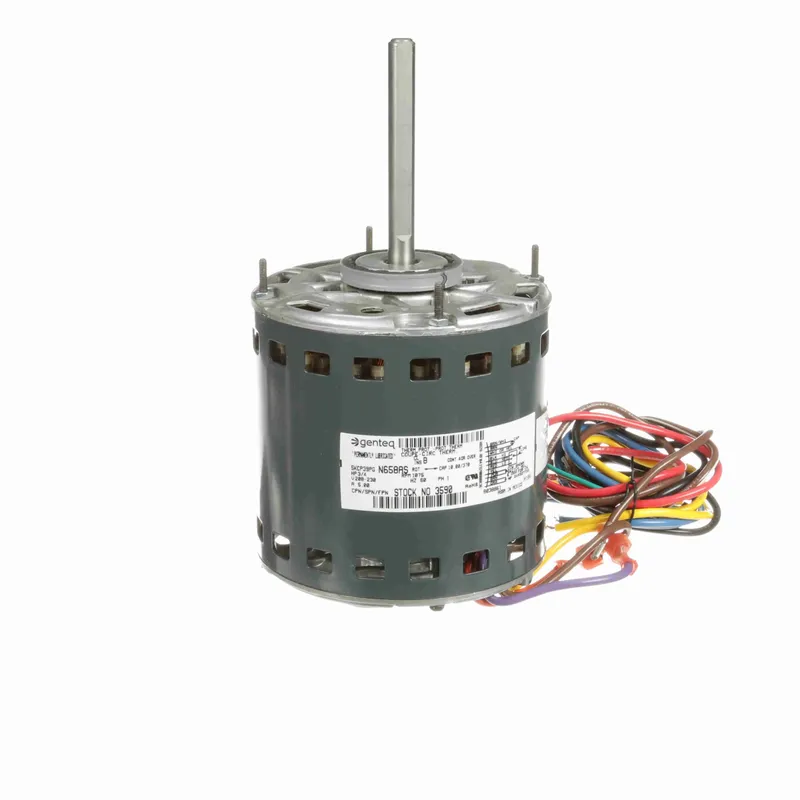 GENTEQ 3590 Direct Drive Furnace Motor 3/4 HP 3 Speed 5-1/2 inches