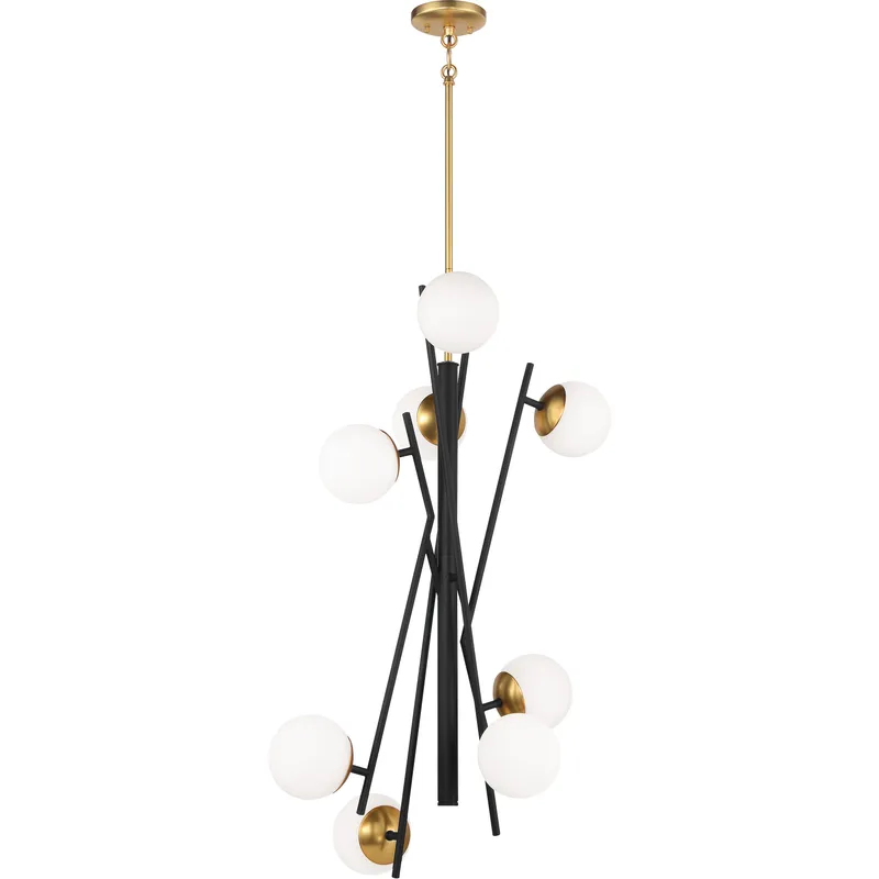 Alluria LED 23.13 inch Weathered Black W/Autumn Gold Foyer Ceiling Light
