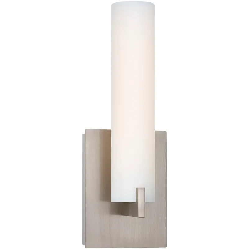 Tube LED 4.75 inch Brushed Nickel ADA Wall Sconce Wall Light