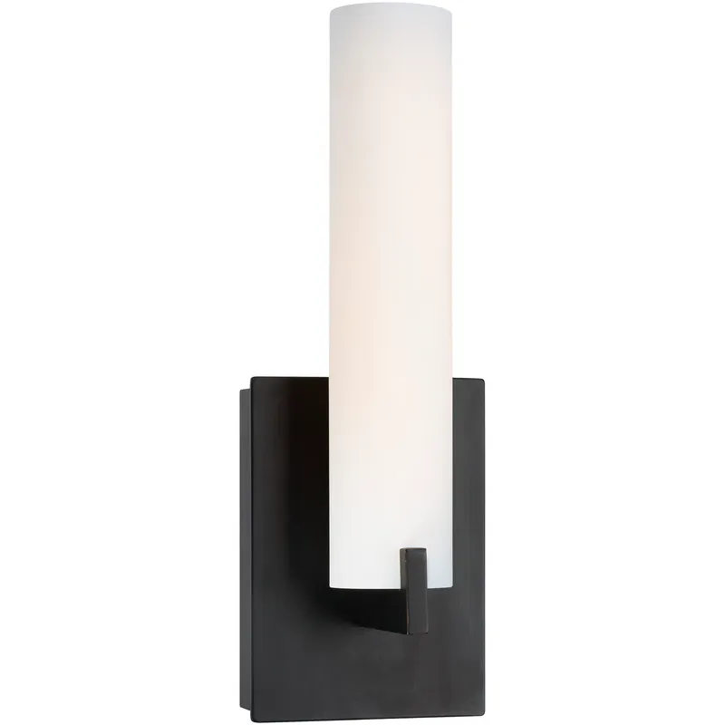 Tube LED 4.75 inch Dark Restoration Bronze ADA Wall Sconce Wall Light