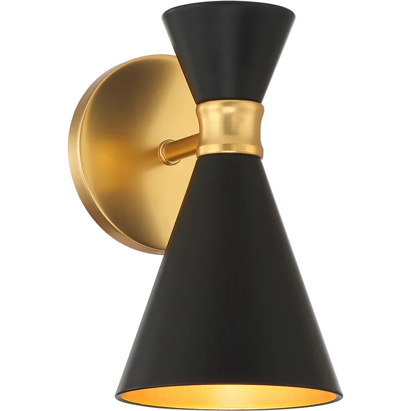 Conic 1 Light 5.5 inch Honey Gold Wall Sconce Wall Light