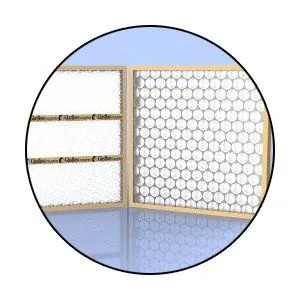 Glasfloss GDS08301 Disposable Panel Filter 8 in W x 1 in D x 30 in H MERV: 1 to 5