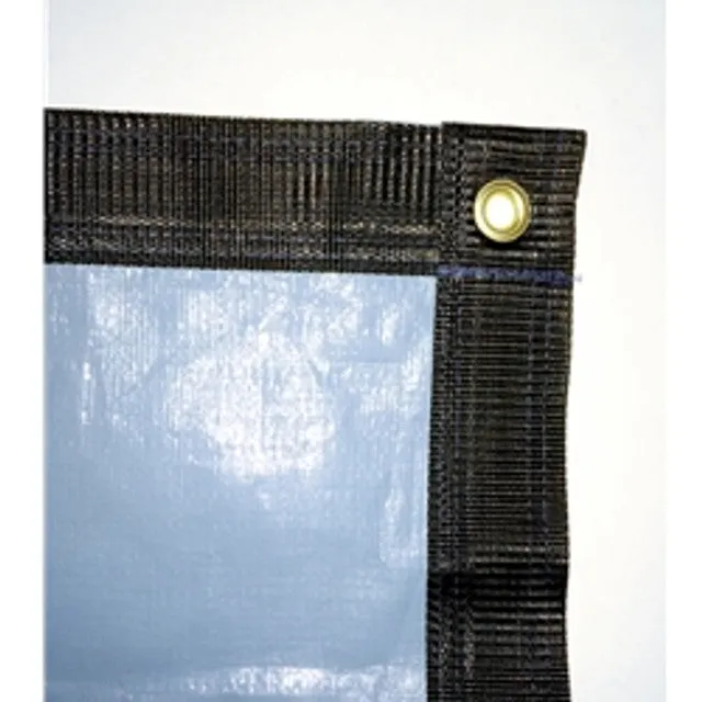 GLI POOL PRODUCTS 45-0018RD-PRM-4-BX-SLV 18 ft Round Silver Premium Winter Pool Cover