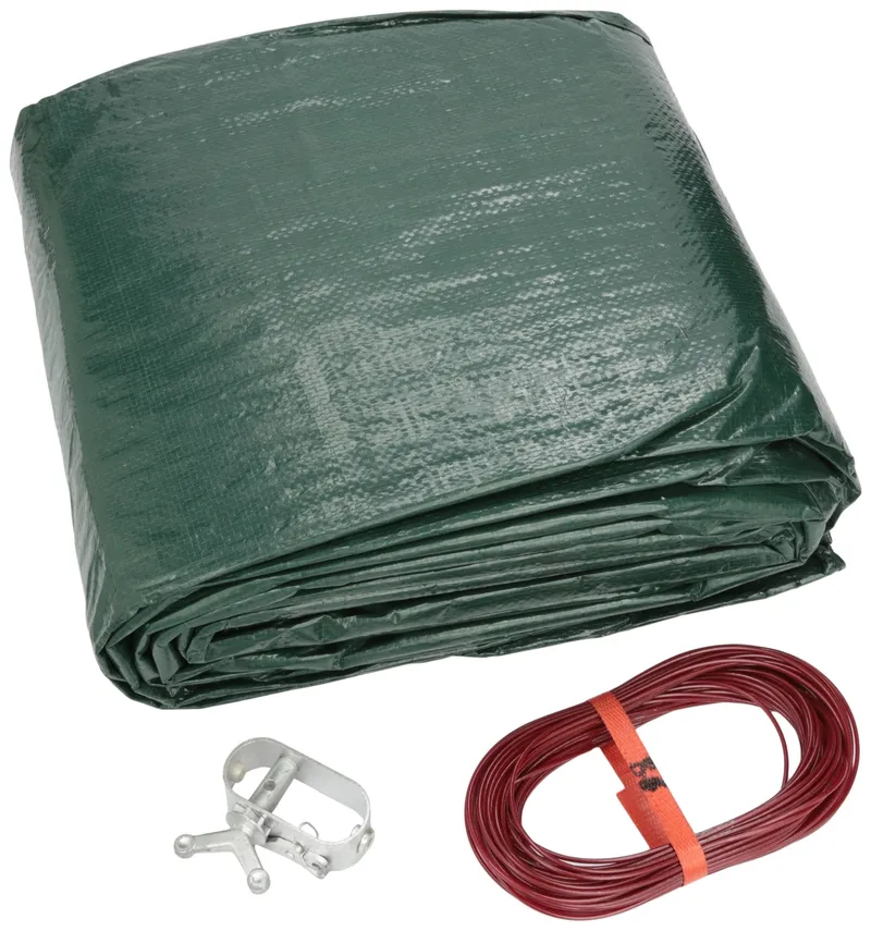 GLI Pool Products 45-1015OV-EST-3-BX Aquacover Estate 10 by 15-Feet Oval Solid Winter Cover