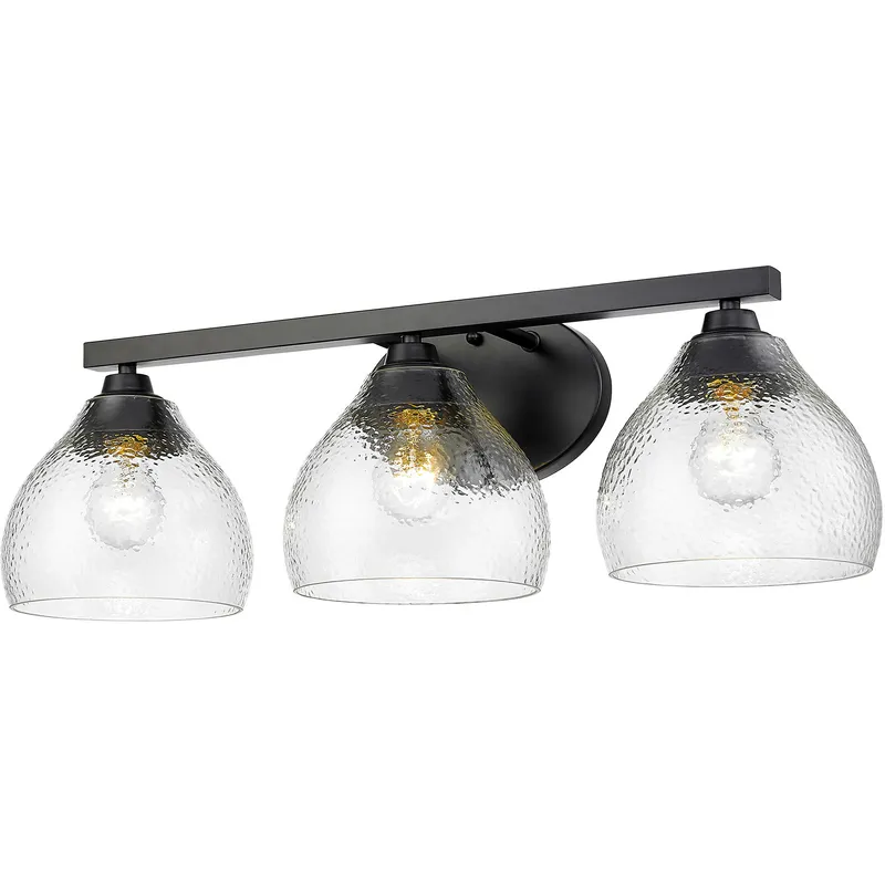 Ariella Vanity Wall Light in Matte Black