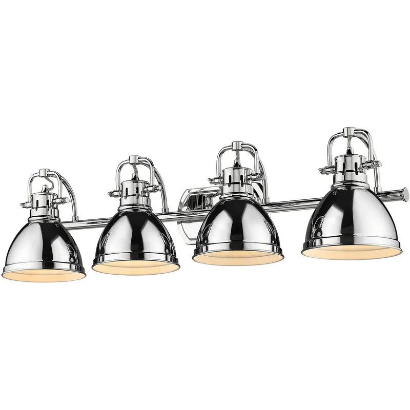 Yep Duncan Vanity Wall Light in Chrome