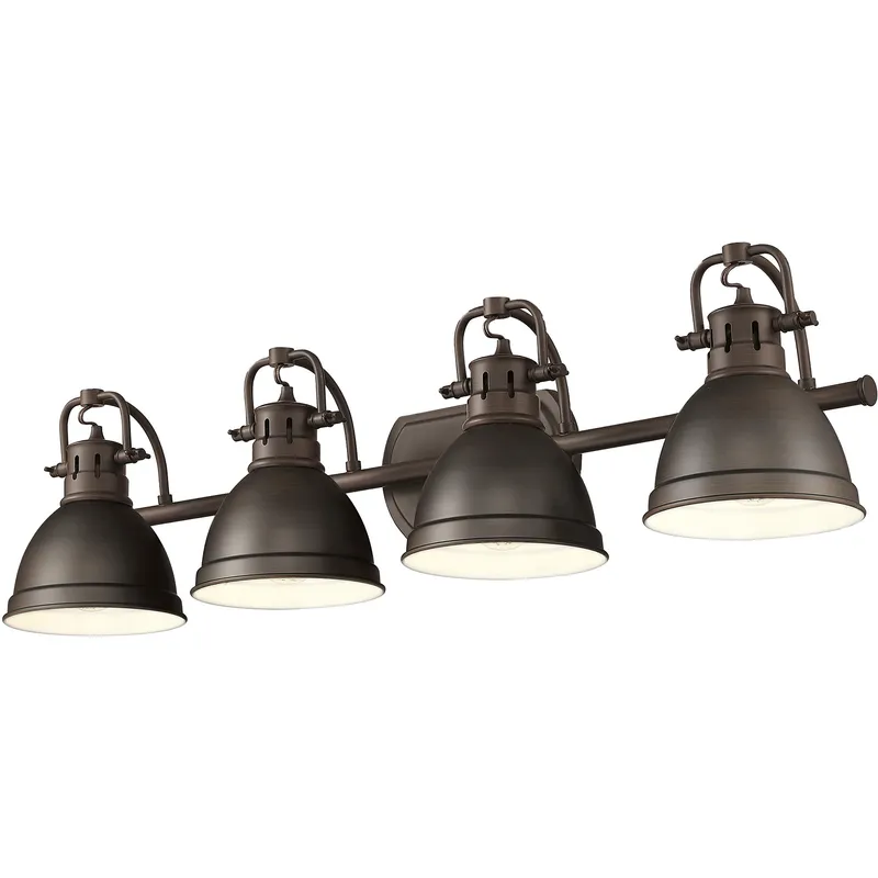 Yep Duncan Vanity Wall Light in Rubbed Bronze
