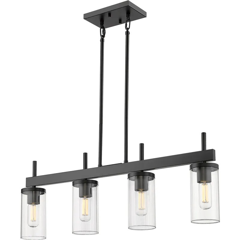 Winslett Island Light Ceiling Light in Matte Black