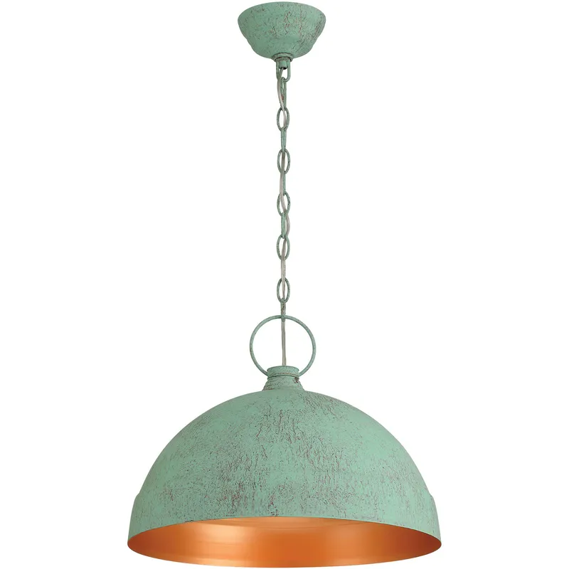 Lincoln 1 Light 16.75 inch Green Patina Pendant Ceiling Light
