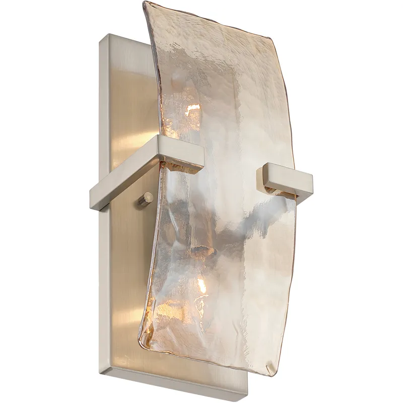 Aenon 2 Light 6.25 inch Pewter Wall Sconce Wall Light