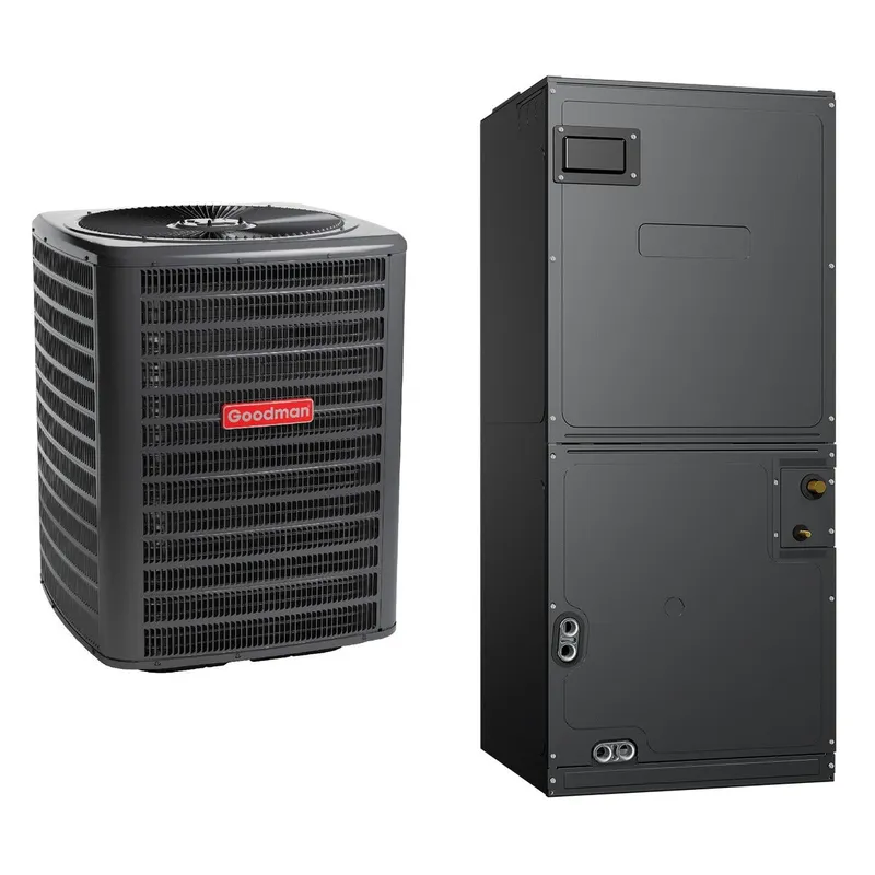 GOODMAN GLZS4BA1810+AMST24BU1300 - 18K BTU Ducted Heat Pump System - R-32