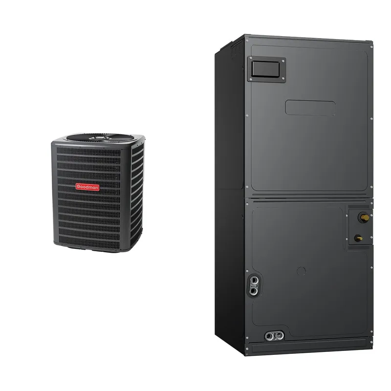 GOODMAN GLZS5BA2410+AMST24BU1300 - 24K BTU Ducted Heat Pump System - R-32
