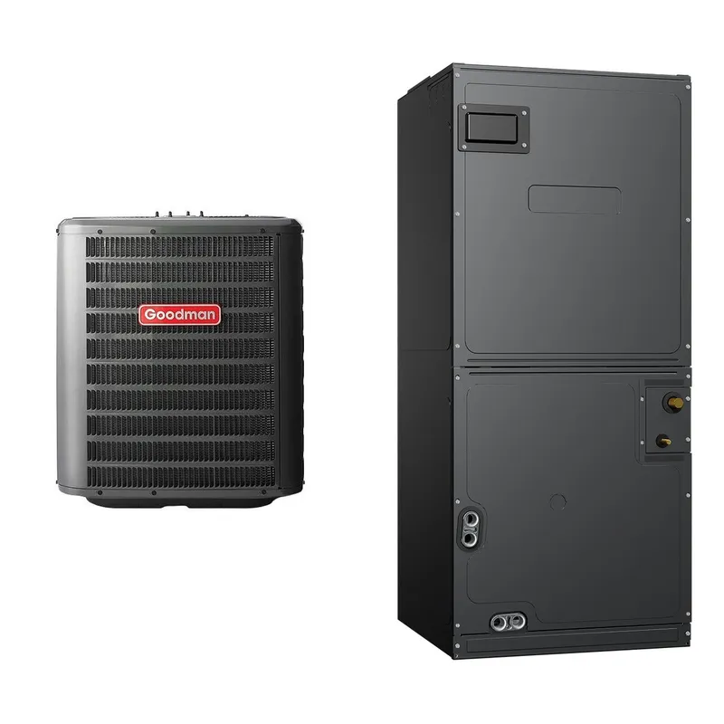GOODMAN GLZS4BA3010+AMST36CU1300 - 30K BTU Ducted Heat Pump System - R-R32