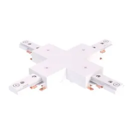 Green Creative X-Connector for Atom and Orbit Series Track Lighting - Black