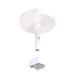 Green Creative Slope Ceiling Canopy Stem for Atom and Orbit Series Track Lighting - Black