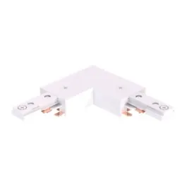 Green Creative L-Connector for Atom and Orbit Series Track Lighting - Black