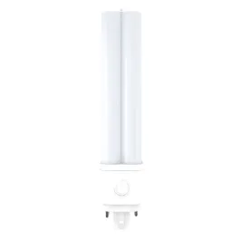 Green Creative 9W LED PL Lamp - Universal 2-4 Pin G24/GX24 Base - 3500K - 1,200 Lumens - 120-277V or Ballast Compatible
