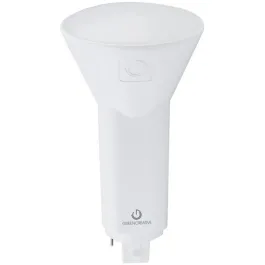 Green Creative 6W LED PL Lamp - 4-Pin G24q/GX24q Base - 3500K - 600 Lumens - Ballast Compatible