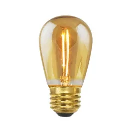 Green Creative Premium Series S14 LED Filament Lamp - 1W - 2000K - 35 Lumens - 120V