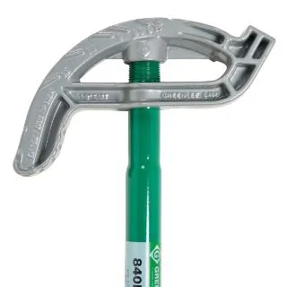 Greenlee 840FH Hand Bender Head With Handle 10/22.5/30/45/60 deg Bend 1/2 in EMT