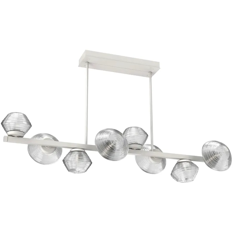 Mesa LED 51.7 inch Salt White Chandelier Ceiling Light, Twisted Branch