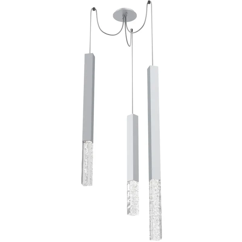 Axis XL LED 11 inch Classic Silver Swag Multi-Pendant Ceiling Light