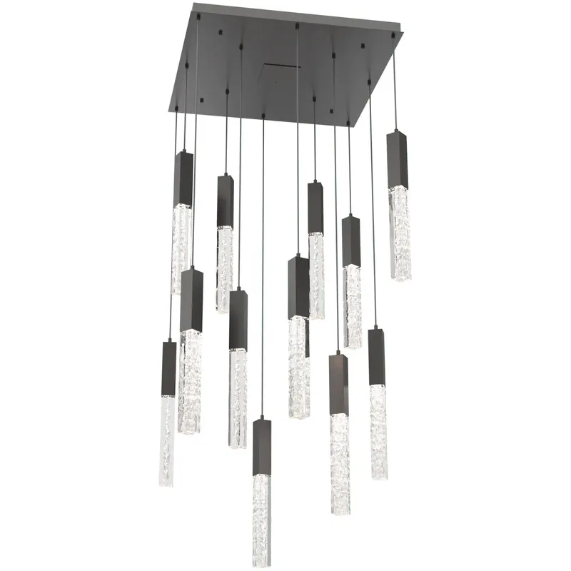 Axis LED 30 inch Graphite Multi-Pendant Ceiling Light