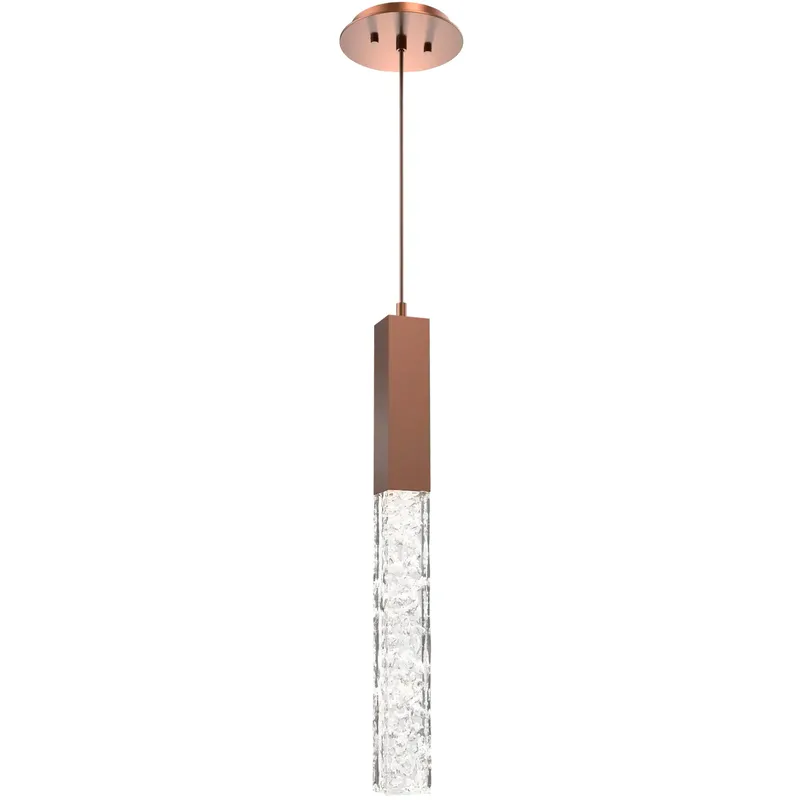 Axis LED 2 inch Burnished Bronze Pendant Ceiling Light