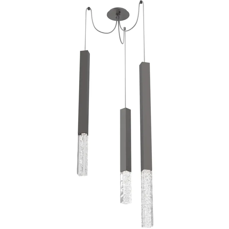 Axis XL LED 11 inch Graphite Swag Multi-Pendant Ceiling Light