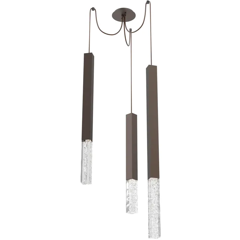 Axis XL LED 11 inch Flat Bronze Swag Multi-Pendant Ceiling Light