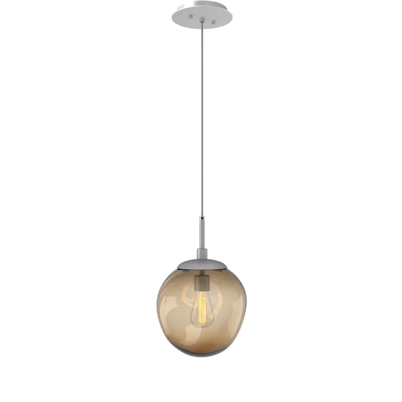 Aster Incandescent 1 Light 10 inch Classic Silver Pendant Ceiling Light in Bronze Aster