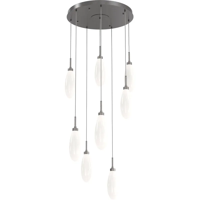 Fiori LED Graphite Multi-Port Ceiling Light, Chandelier