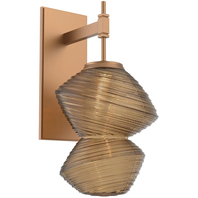 Mesa LED Novel Brass Indoor Sconce Wall Light