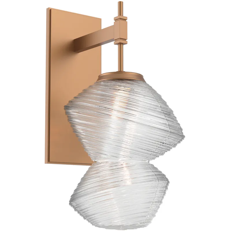 Mesa LED Novel Brass Indoor Sconce Wall Light