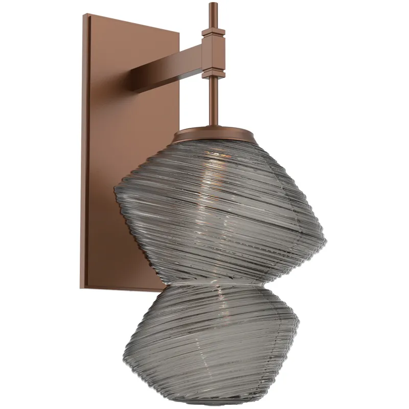 Mesa LED Burnished Bronze Indoor Sconce Wall Light