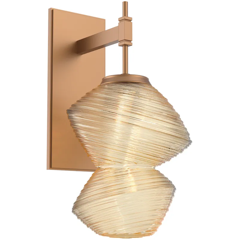 Mesa LED Novel Brass Indoor Sconce Wall Light