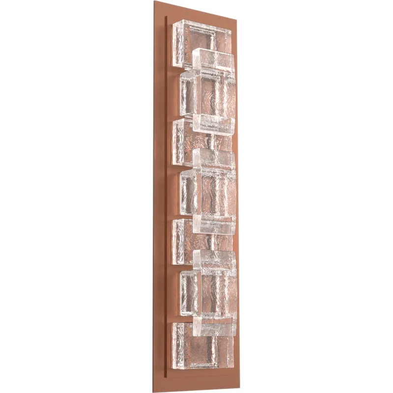 Tessera LED Burnished Bronze Indoor Sconce Wall Light