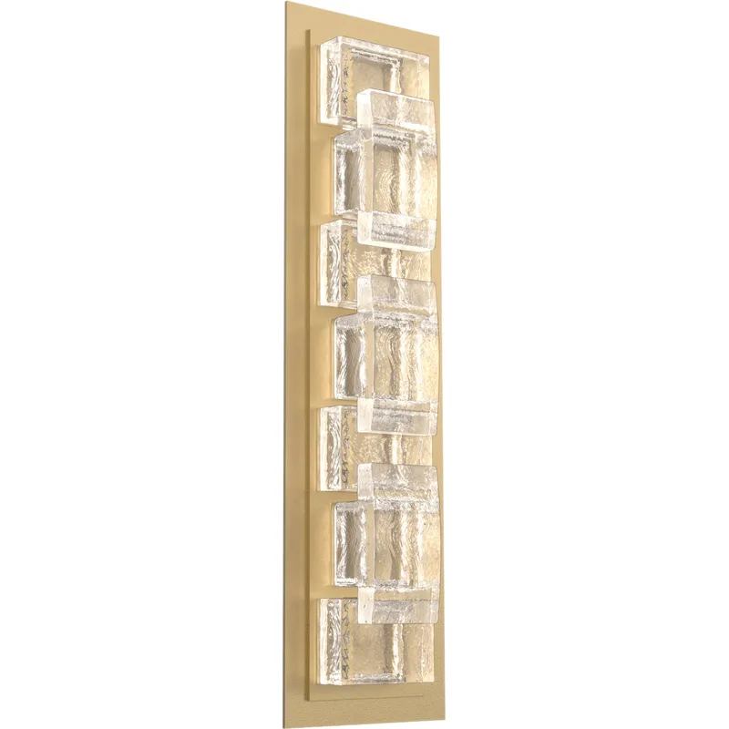 Tessera LED Gilded Brass Indoor Sconce Wall Light