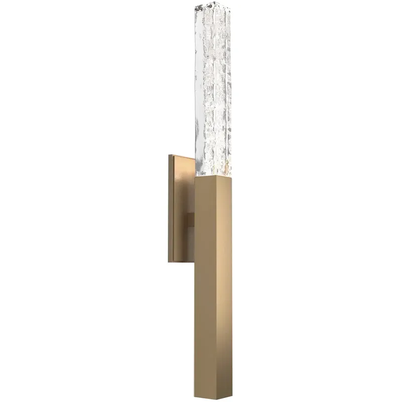 Axis LED 4.5 inch Gilded Brass Sconce Wall Light