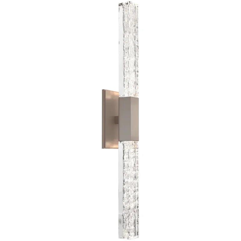 Axis LED 5.5 inch Metallic Beige Silver Sconce Wall Light