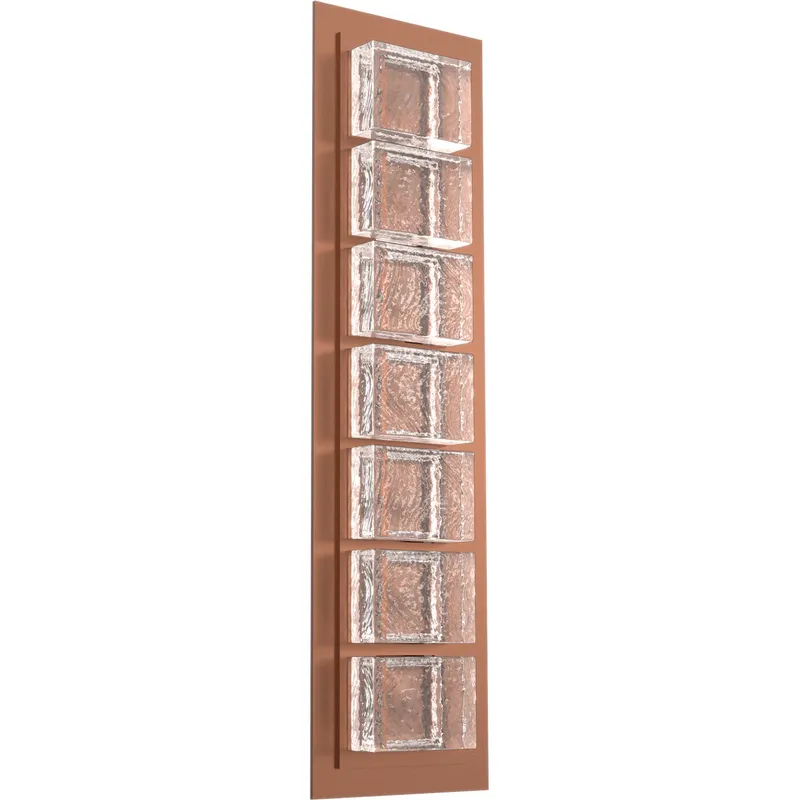 Tessera LED Burnished Bronze Indoor Sconce Wall Light