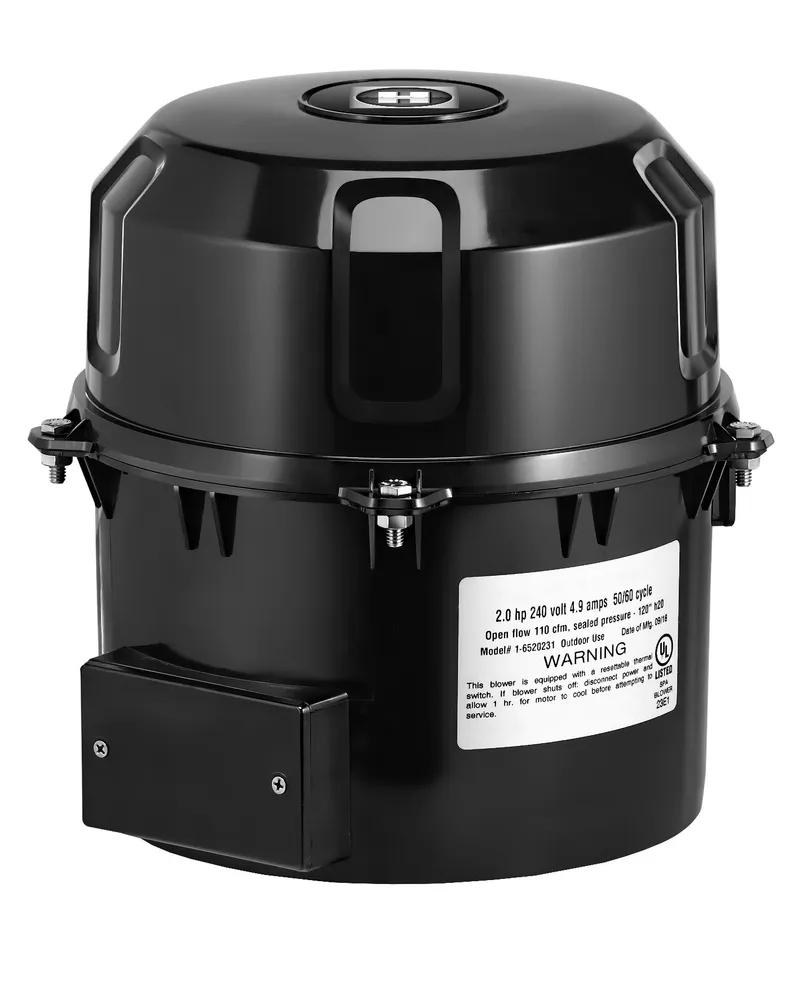 Hayward SPB102 Spa Blower 1 HP 230V (2in Skt)