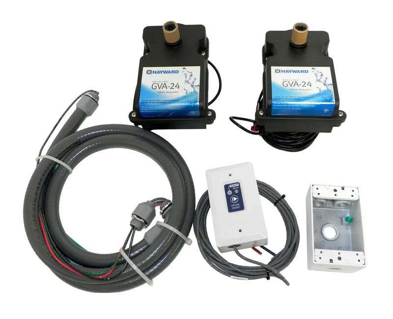 Hayward HL485SPAKIT Omni Spa Kit (Two Valve Actuators, 1 Smart Relay, J-Box, 6 feet Whip)