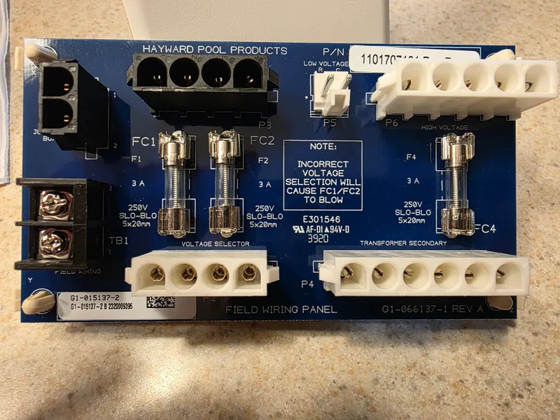 Hayward FDXLFWP1930 Field Wiring Panel Kit FD