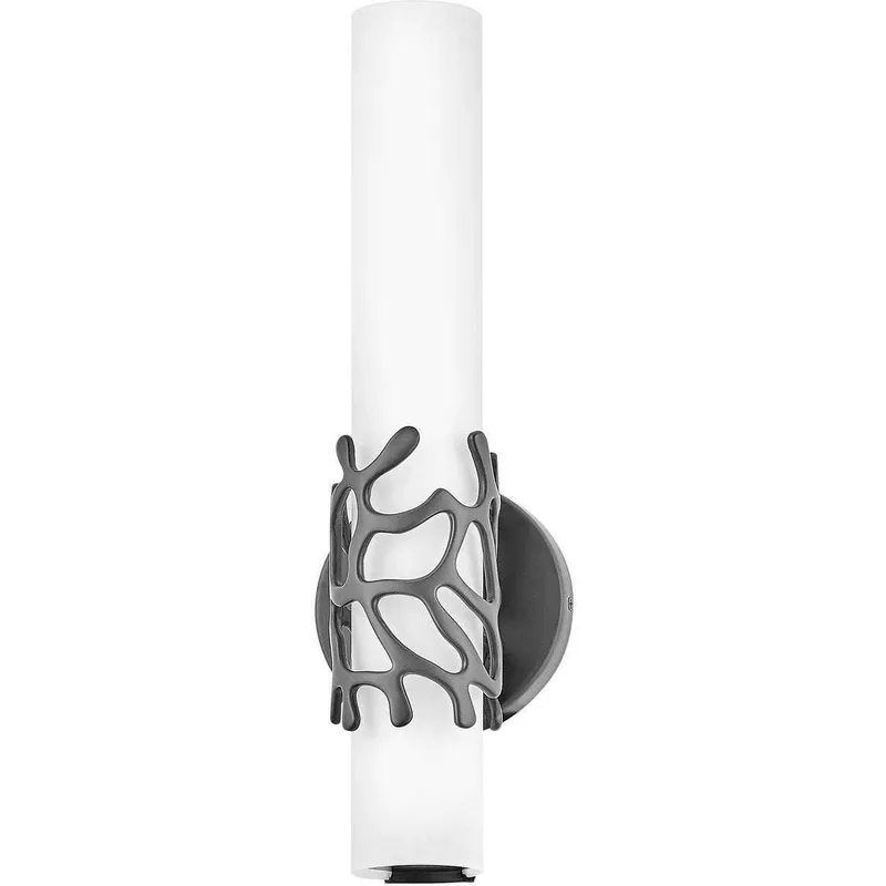 Lyra LED 5 inch Black Bath Light Wall Light