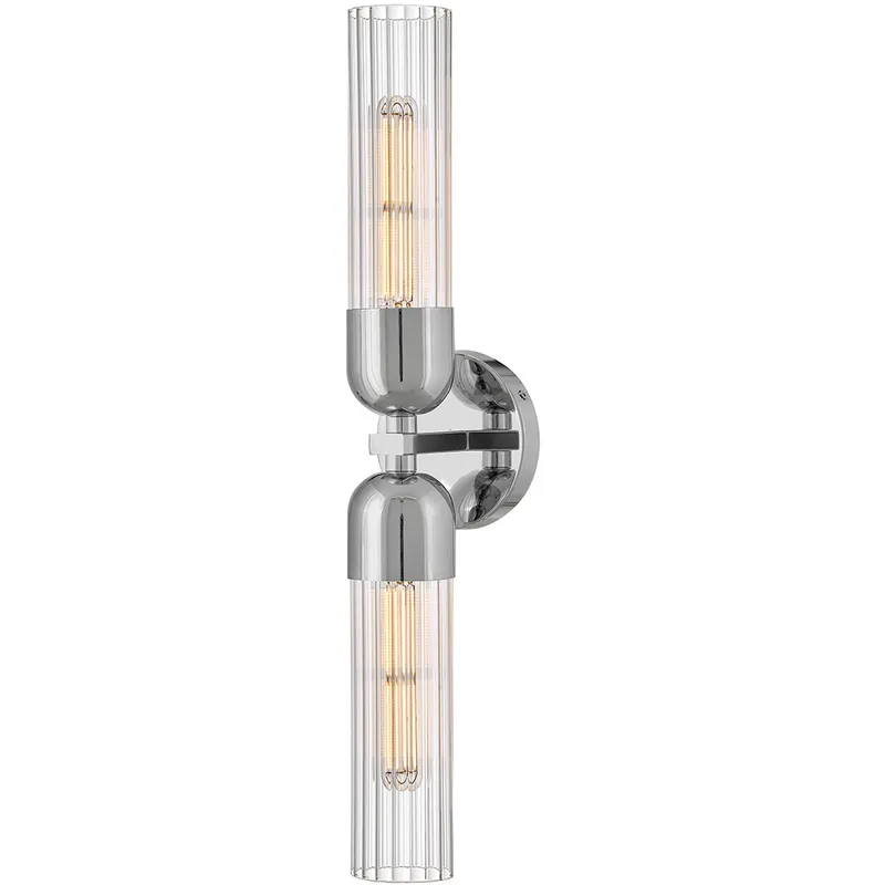 Soren 2 Light 5 inch Chrome Bath Sconce Wall Light