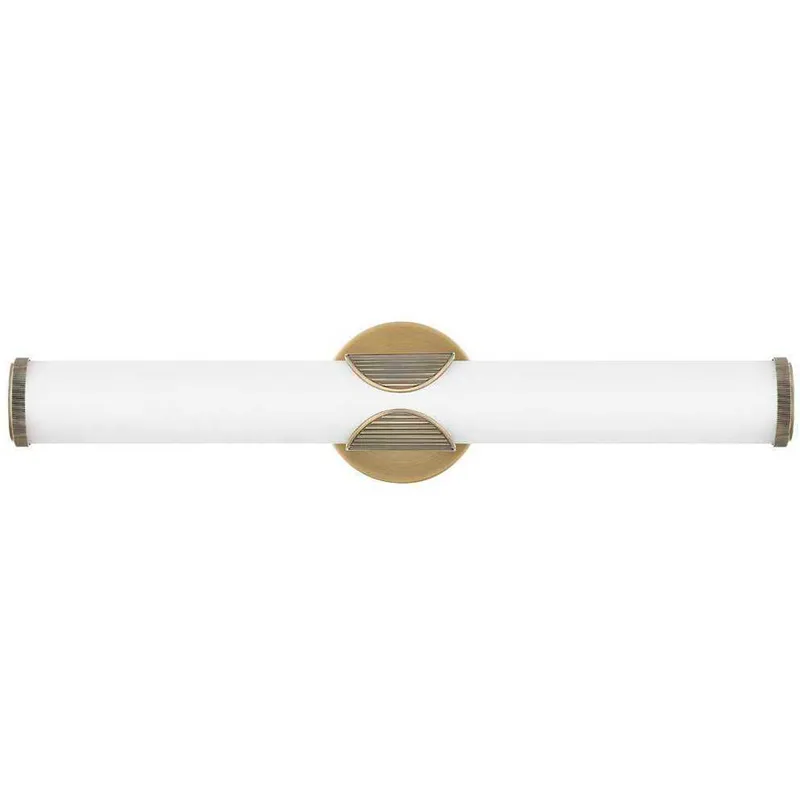 Femi LED 22.25 inch Lacquered Brass Bath Light Wall Light