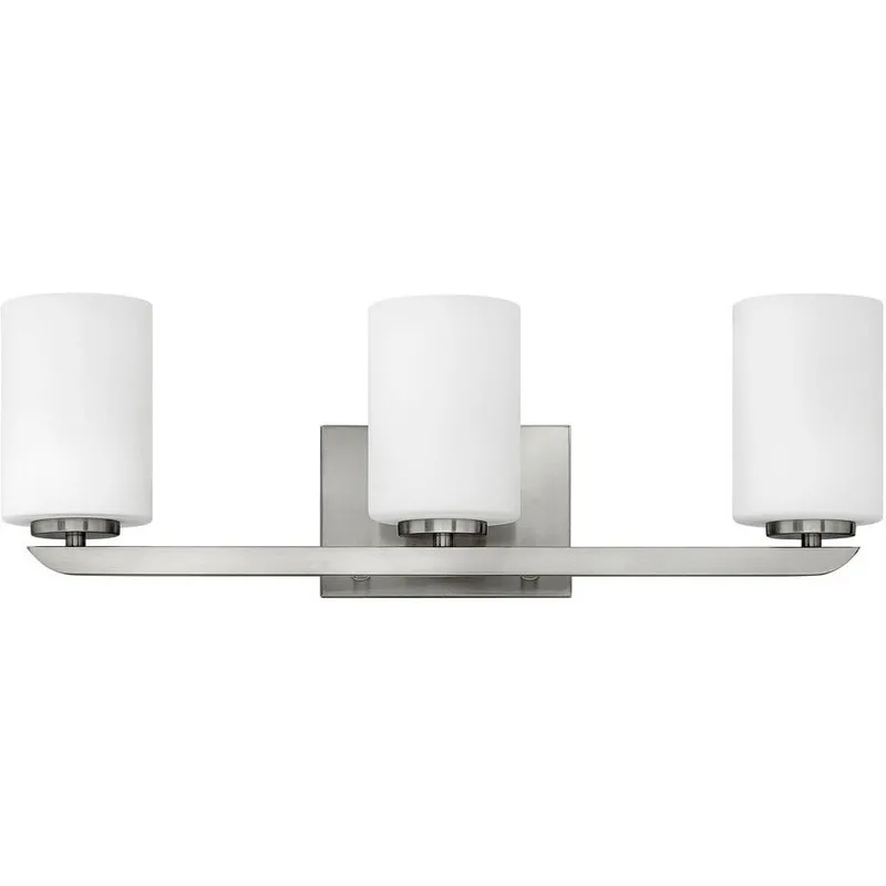 Kyra 3 Light 24 inch Brushed Nickel Vanity Light Wall Light