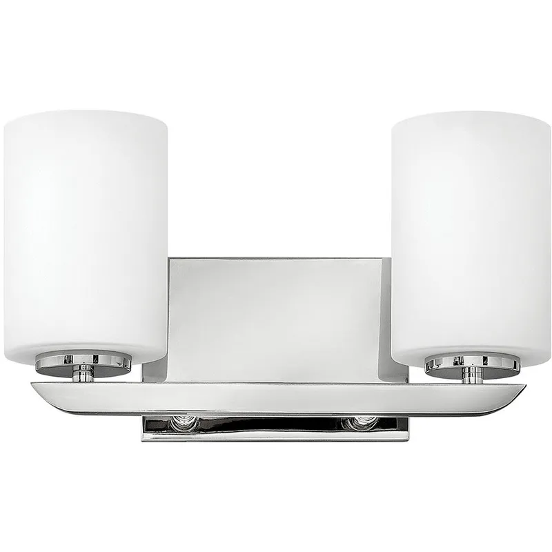 Kyra 2 Light 14 inch Polished Nickel Vanity Light Wall Light