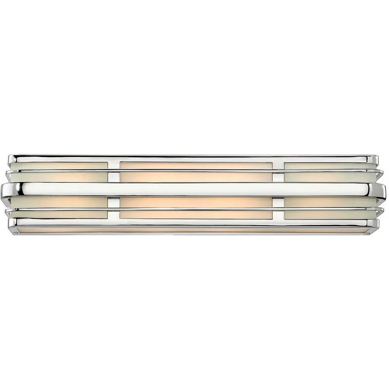 Winton 4 Light 26.25 inch Chrome Vanity Light Wall Light